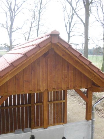 Carport mit Satteldach