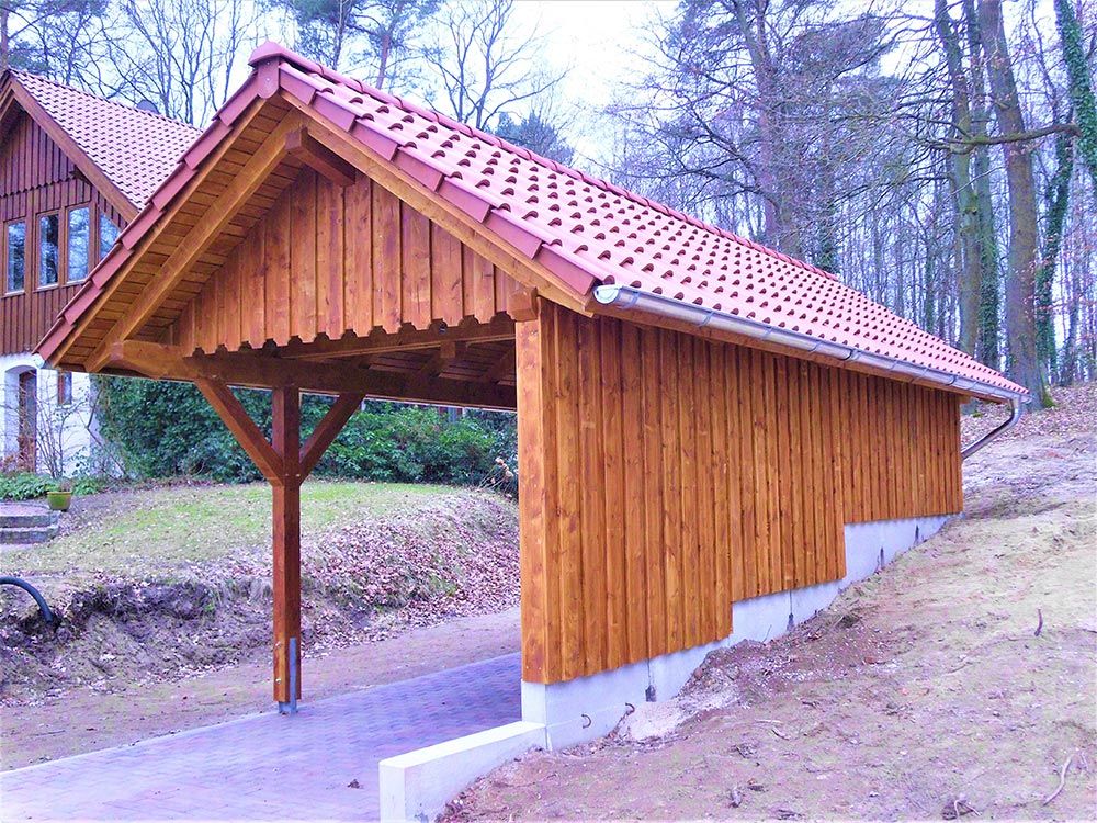 Carport | Zimmerei Holzbau Lühmann